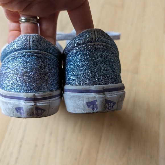 VANS glitter old skool classic sneakers size 13 - Picture 6 of 9